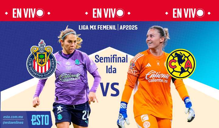 Chivas vs América Femenil: Sigue en vivo la semifinal de ida del Apertura 2025