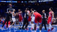 Orlando's Jalen Suggs ejected in first half after heated altercation with Andre Drummond, 76ers