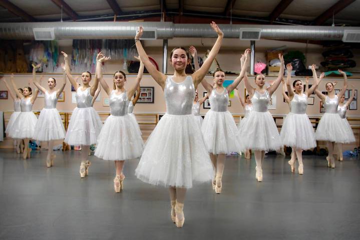 Ballet Slipper dancers perform holiday magic