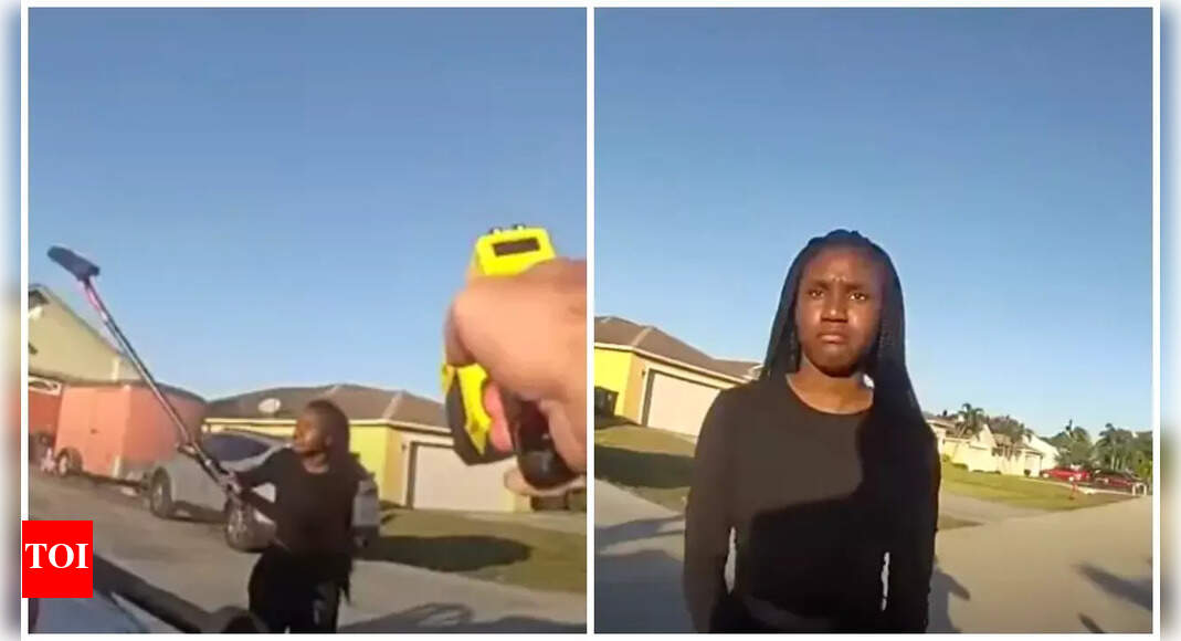 'Are you kidding me?': Body-cam shows Florida teen bash police cruiser with shovel — officer was still inside