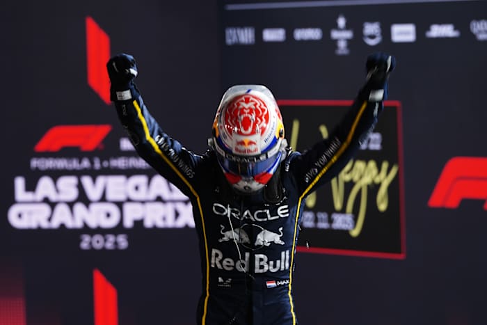 Max Verstappen wins Las Vegas Grand Prix, narrows F1 points gap