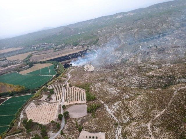 Conato de incendio forestal en Salmerón, pedanía de Moratalla