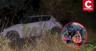 Cantantes Sumacc Soncco y Clavelita de Surcubamba se salvan de caer a un abismo en Tayacaja