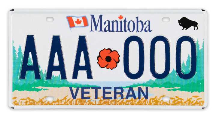 More Manitobans eligible to put veterans plates on their vehicles