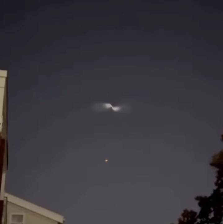 What the heck was that looming in the sky on Tuesday night? We know.