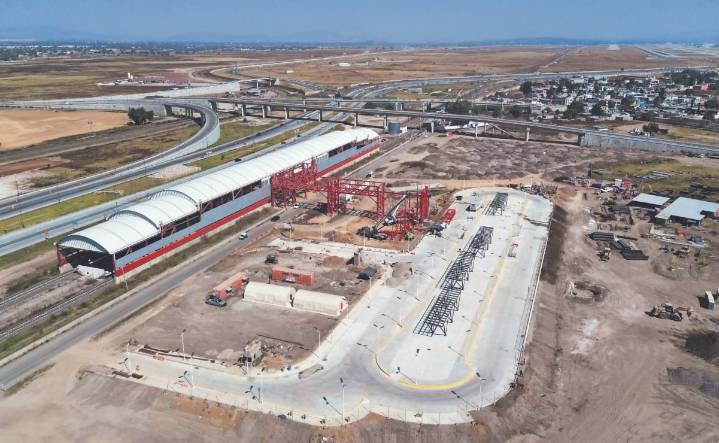 Sin concluir, obras de los Cetram del tren al AIFA