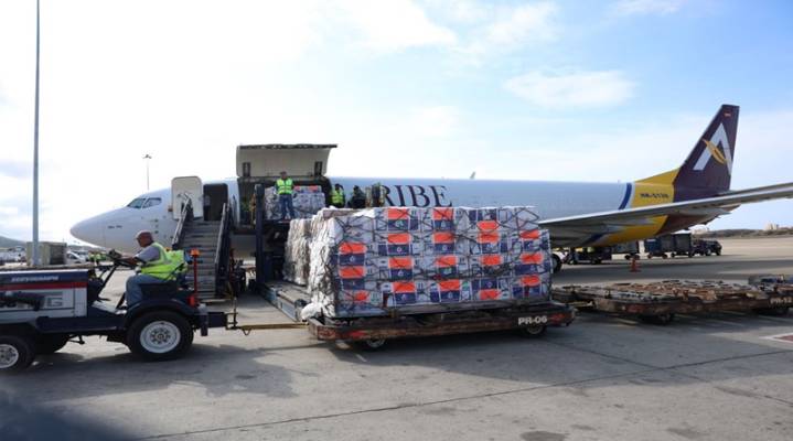 Nuevo cargamento con más de un millón de vacunas arriban al país