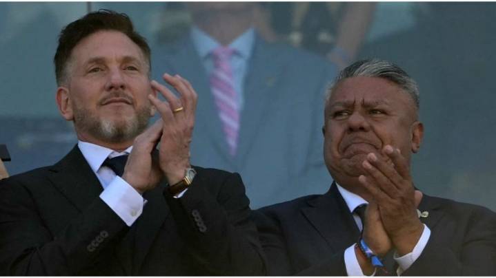 Claudio Tapia, respaldado por la Conmebol: ratificado como representante ante la FIFA en medio de la polémica con Estudiantes