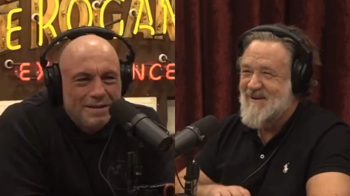 Russel Crowe Explains Test Cricket To Joe Rogan, His Reaction Goes Viral