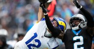Young throws 3 TDs, Panthers turn over Stafford 3 times to end Rams' 6