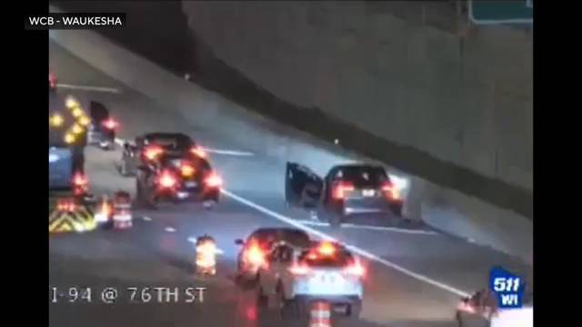 New video shows end of police chase on I