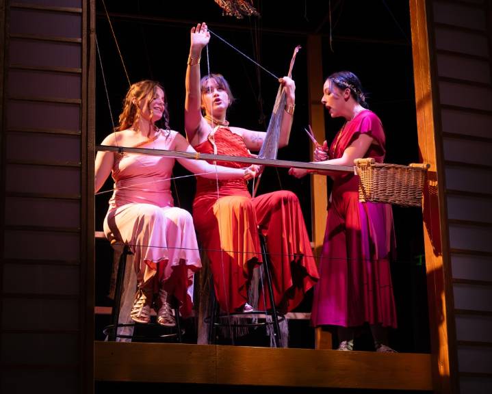 ODU musical, with Greek Fates in the modern city, tugs at the heart