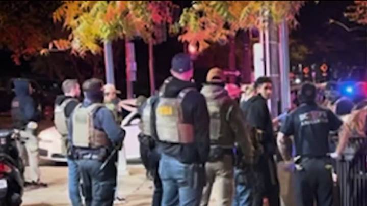 Video shows apparent immigration detention in DC