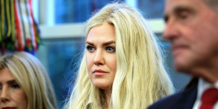 Erika Kirk Sparks Buzz with Her Pantsuit during Interview with Megyn Kelly