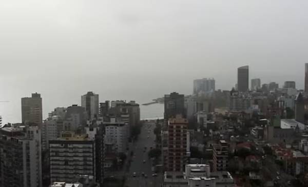 Alerta meteorológica por vientos y una nube de polvo