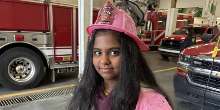 Local Student Named Fire Chief for a Day