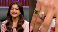 Rashmika Mandanna shows off her engagement ring for the first time; blushes hearing about Vijay Deverakonda