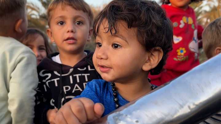 Gaza toddler survives strike that killed his family during ceasefire