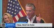 Newsom gives final push for support of Prop. 50 ahead of California special election