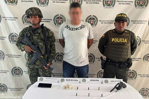 La Policía dice que ‘Yesid’ extorsionaba a comerciantes