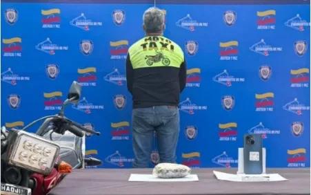 PNB capturó a sujeto con droga en San Joaquín