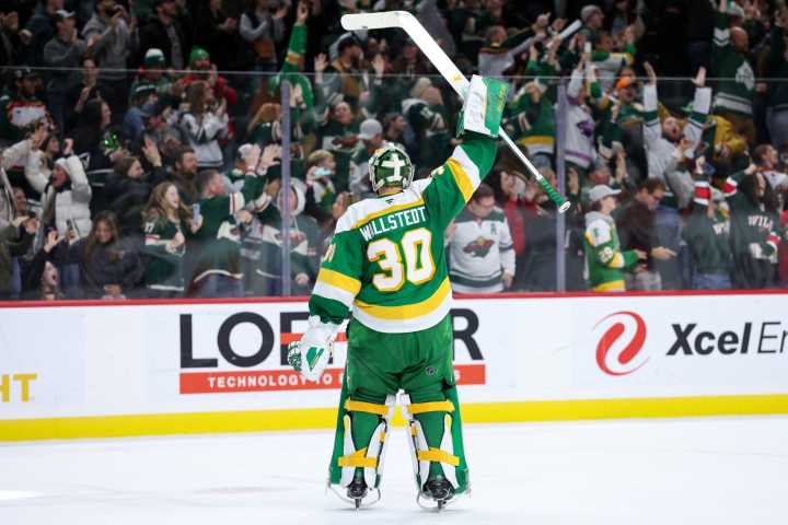 Jesper Wallstedt stands strong as Wild shut out Calgary, 2