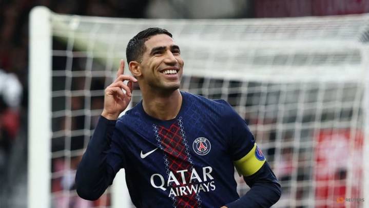 PSG defender Hakimi wins African Footballer of the Year