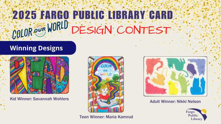 3 local artists add color and creativity to new library cards