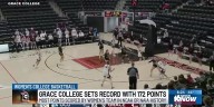 Grace College women’s basketball team breaks national single