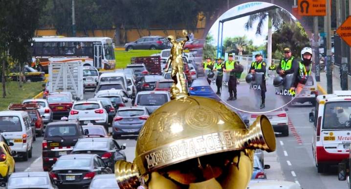 Cierran Av. Javier Prado por final de Copa Libertadores entre Palmeiras y Flamengo [VIDEO] Municipalidad de La Molina anunció el cierre de esta y otras vías principales del distrito por máximo evento 