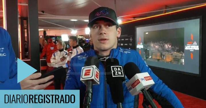 Fastidioso y enojado por la carrera, Colapinto se indignó en plena conferencia y su queja es viral