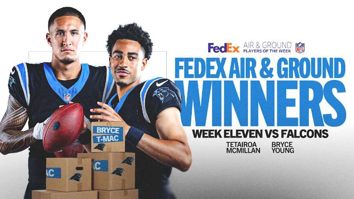 Bryce Young and Tetairoa McMillan named Air & Ground Players of the Week