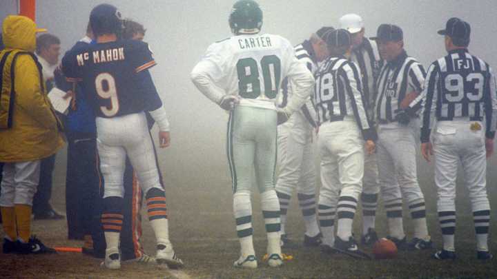 Philadelphia Eagles vs Chicago Bears. See best Fog Bowl photos from 1988