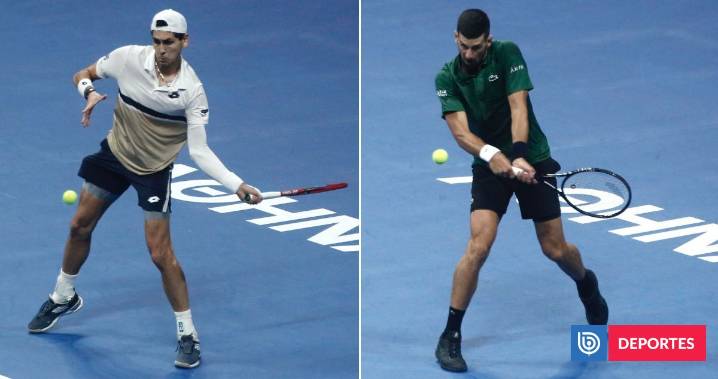 Esta vez ’Nole’ celebró: Tabilo no pudo alargar dominio ante Djokovic y dice adiós al ATP de Atenas
