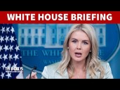 FULL: White House press briefing on day 35 of shutdown