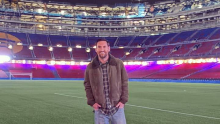 'Palo' salvaje de Leo Messi en su retorno al Camp Nou