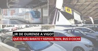 ¿Ir de Ourense a Vigo? ¿Qué es más barato y rápido: tren, bus o coche?