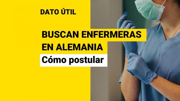 Sueldos superan los $3 millones: Buscan enfermeras chilenas para trabajar en Alemania por falta de personal