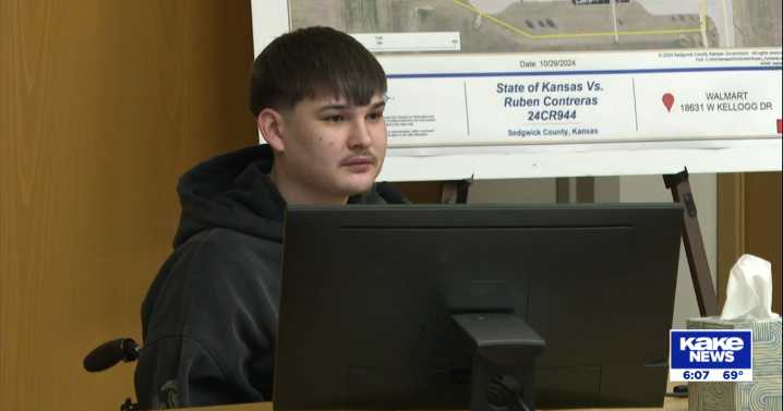 Teen paralyzed in Goddard shooting testifies at suspect's trial