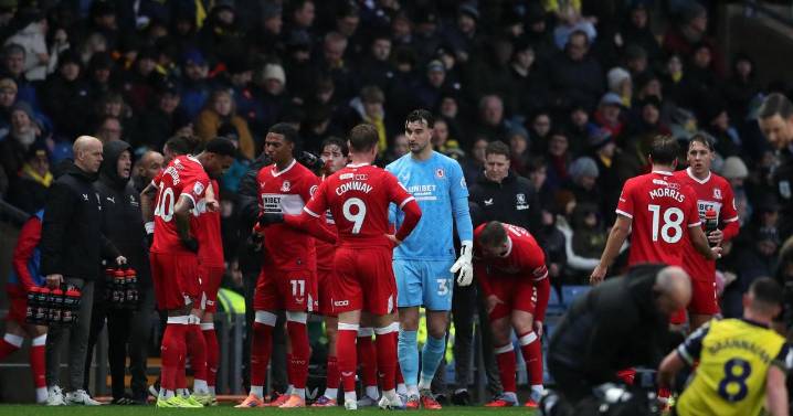 Middlesbrough player ratings in Oxford Championship draw