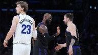 Luka Doncic’s ‘insane’ mic drop on still playing with Lakers’ LeBron James
