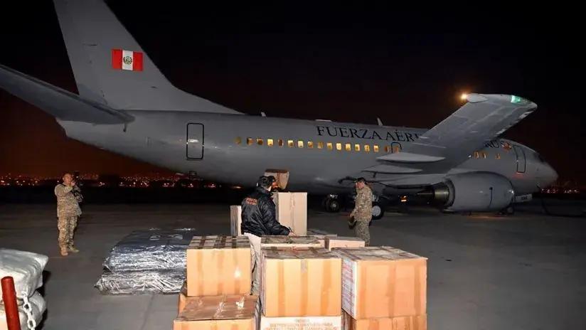 Avión Presidencial partió a Jamaica llevando ayuda humanitaria y para repatriar a peruanos varados