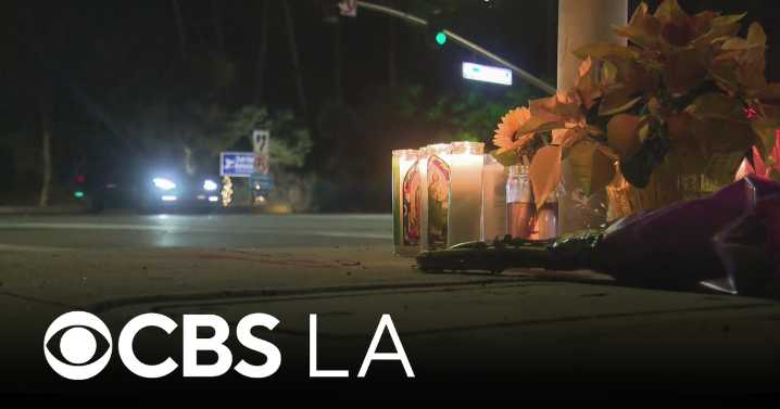 Memorial set up for Dana Point teen killed in hit