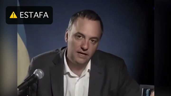 Cayó en una estafa millonaria promocionada con un video de Manuel Adorni hecho con IA