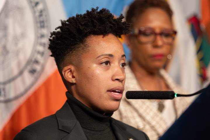 Powerful health care union 1199SEIU backs Crystal Hudson for NYC Council speaker as race heats up
