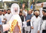 Mohinder Bhagat Leads Protest Against Raja Warring Over Remarks on Late Dalit Leader Boota Singh
