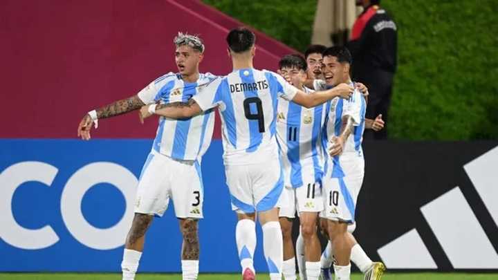 Argentina se enfrenta a Tunez