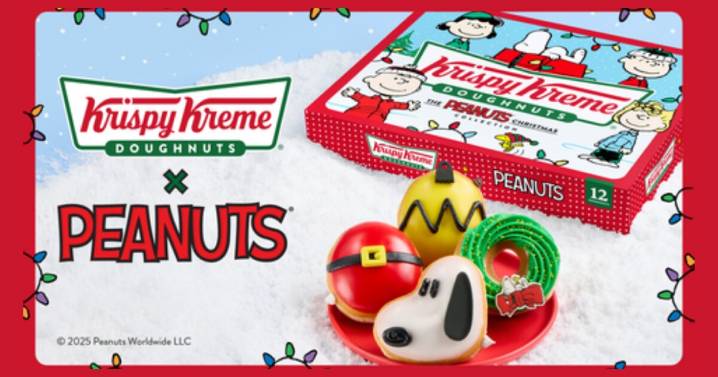 Krispy Kreme prende la Navidad con Snoopy: ¿cuándo sale a la venta y cómo conseguir la nueva edición especial?