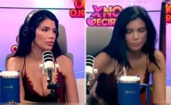 Samantha Batallanos abandona el podcast de Israel Dreyfus ante la presencia de 'Moca': ''Solo están conversando con ella''