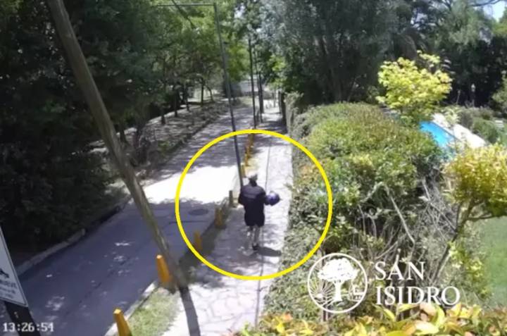 VIDEO | Cinco delincuentes intentaron saquear la casa de Valeria Mazza, pero fracasaron y huyeron despavoridos